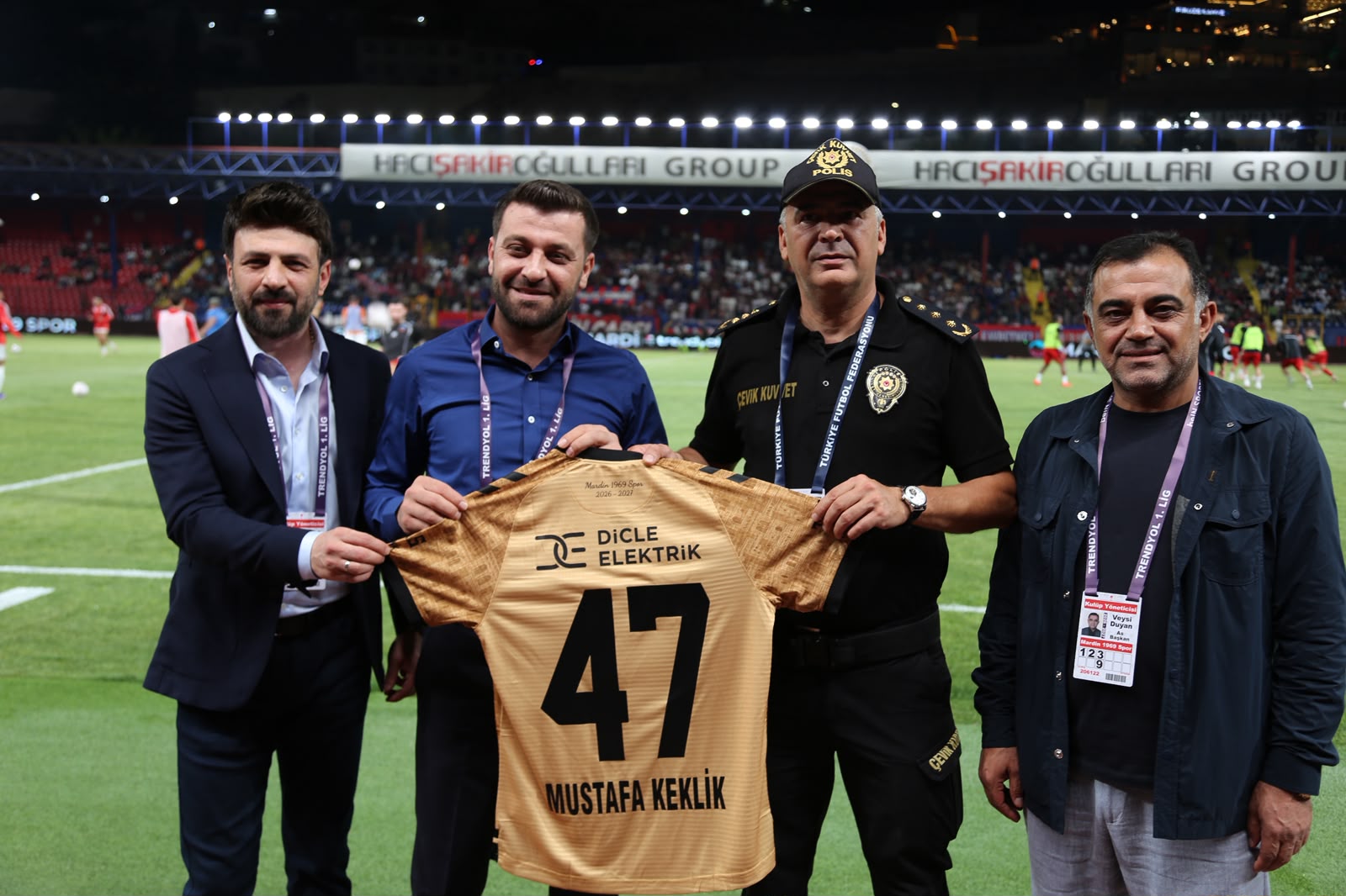 Mardinspor’dan Mustafa Keklik’e anlamlı teşekkür