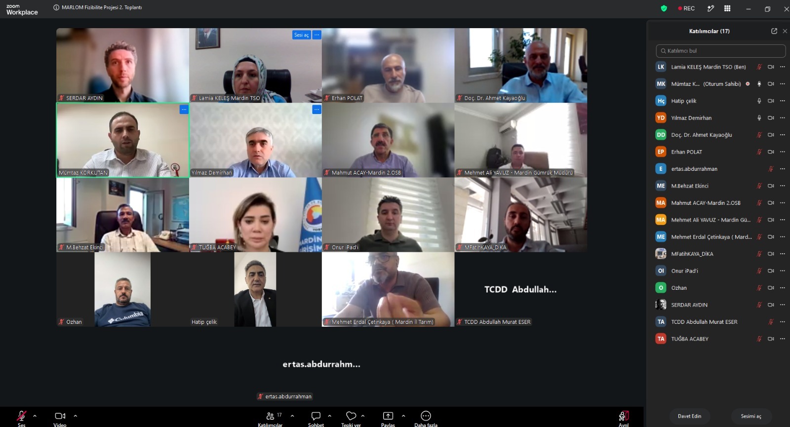 Mardin Lojistik Merkezi Projesinde tüm paydaşlar aynı masada buluştu