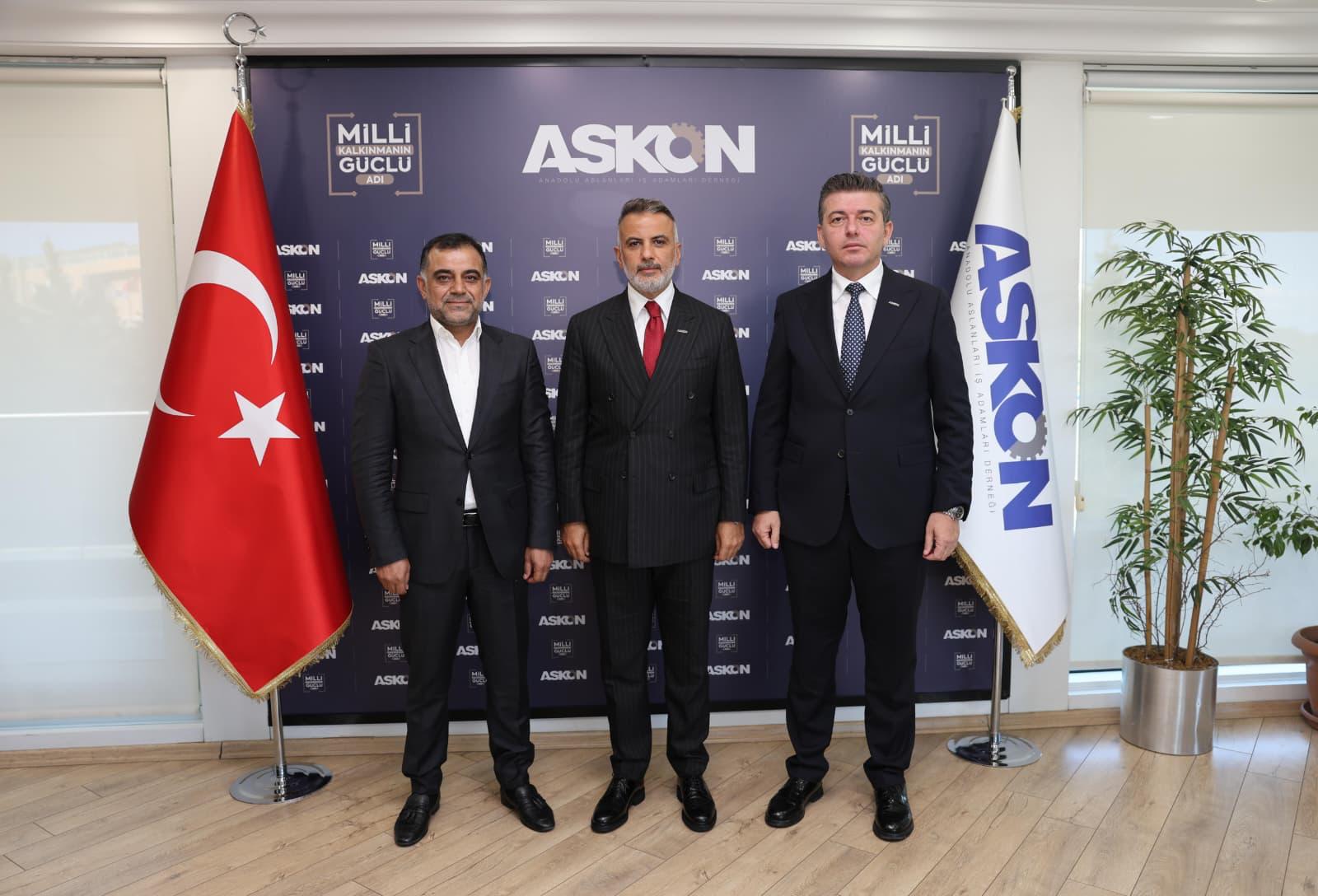 VEYSİ DUYAN’DAN İSTANBUL’DAKİ ASKON GENEL MERKEZİ’NE ZİYARET