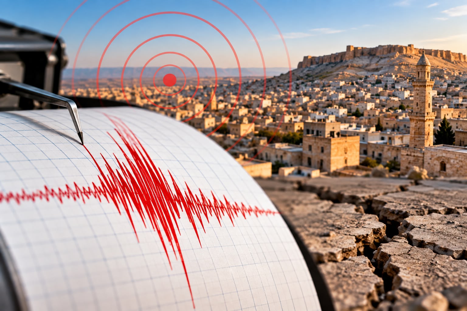 Şanlıurfa’da 5,4 büyüklüğünde deprem