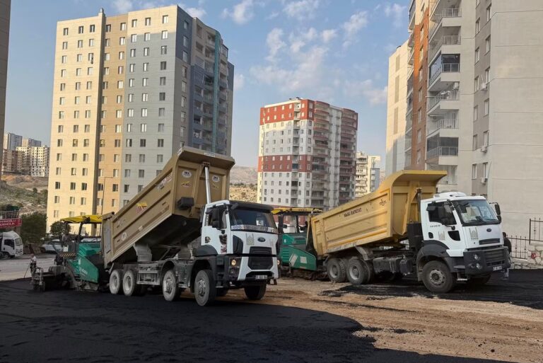 Yalım Mahallesi’nde yol çalışmaları sürüyor