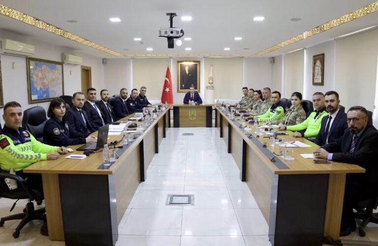 Kızıltepe’de Haftalık Asayiş ve Güvenlik Toplantısı Yapıldı