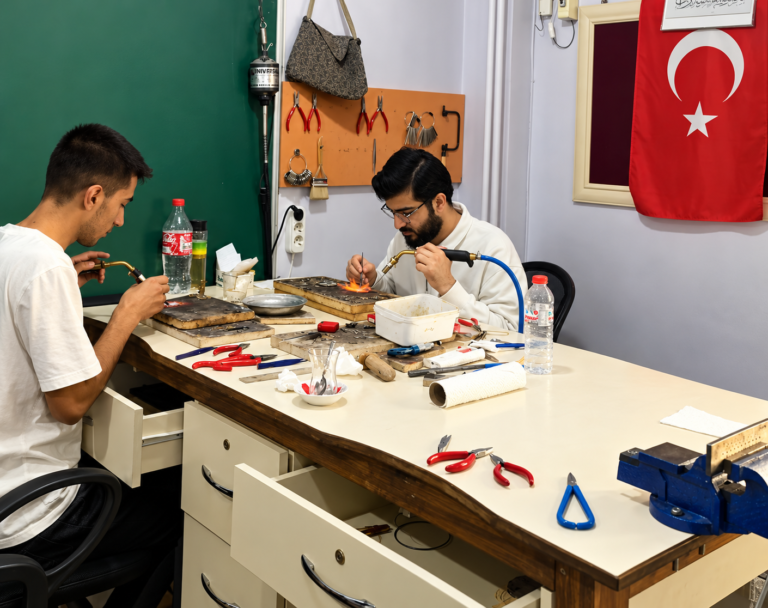 Kızıltepe’de Telkari Sanatı Yaşatılıyor