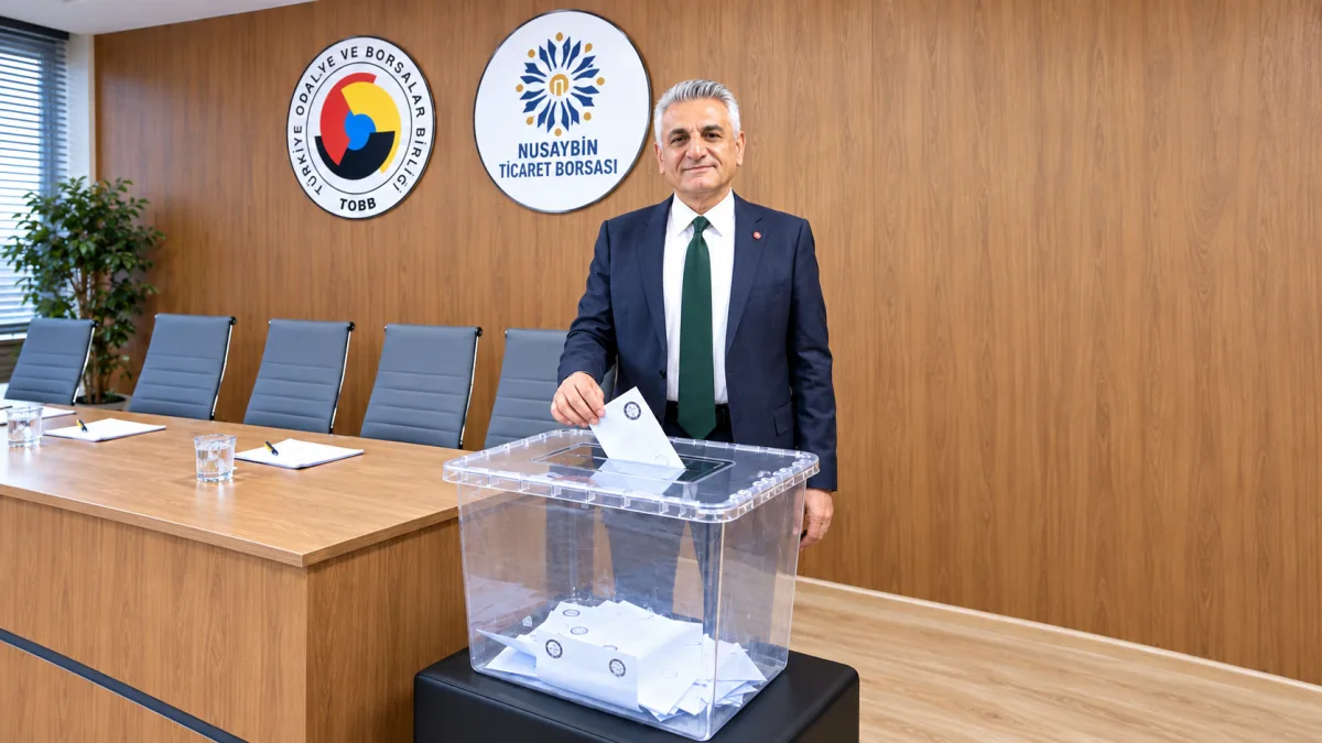 Nusaybin Ticaret Borsasında Necdet Aktaş güven tazeledi