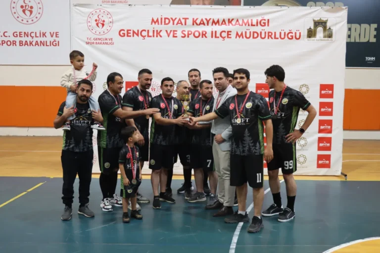Midyat’ta Cumhuriyet Kupası’nın şampiyonu belli oldu